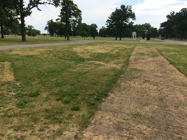 Once again, the Grand Prix tore up Belle Isle, and it's a muddy mess (7)