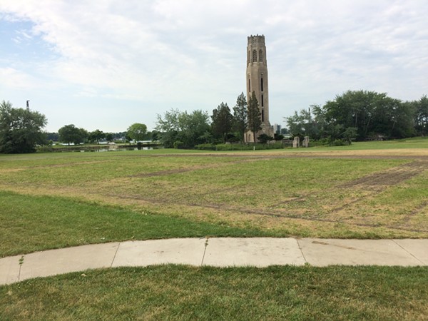 Once again, the Grand Prix tore up Belle Isle, and it's a muddy mess (12)