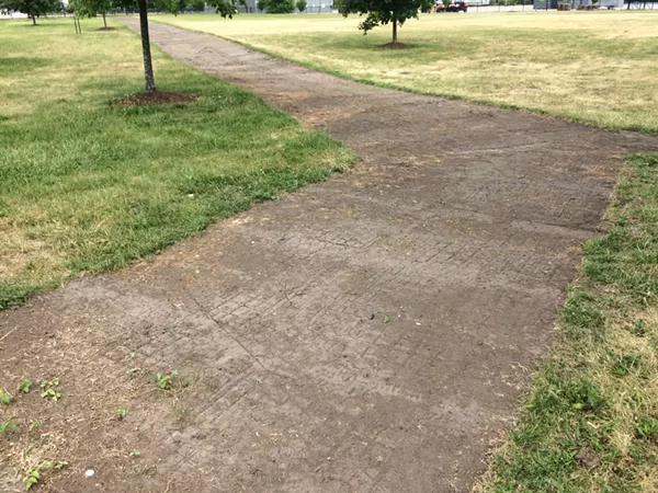 Once again, the Grand Prix tore up Belle Isle, and it's a muddy mess (24)