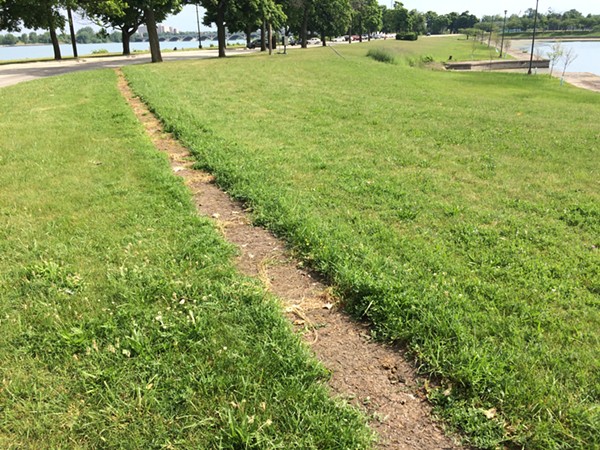 Once again, the Grand Prix tore up Belle Isle, and it's a muddy mess (36)