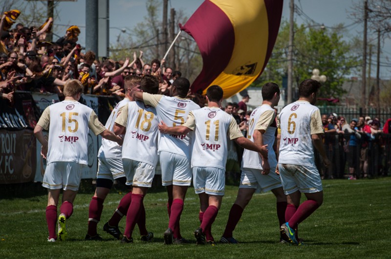 Detroit's semi-pro soccer club will host a First Division team tomorrow night