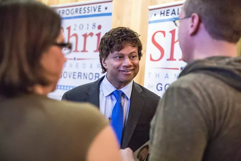 Democrat gubernatorial candidate Shri Thanedar. - Facebook