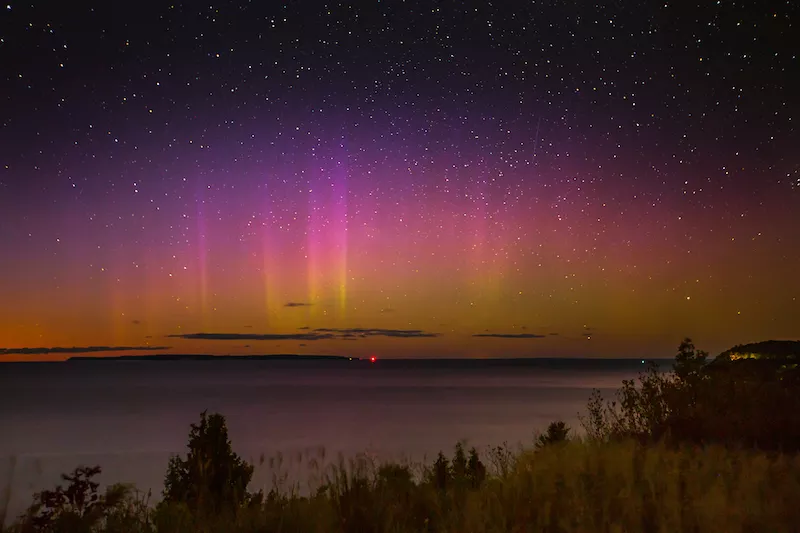 You could catch a glimpse of the northern lights in Michigan tonight