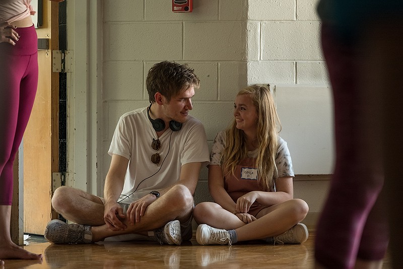 Eighth Grade writer and director Bo Burnham and actress Elsie Fisher. - Courtesy photo