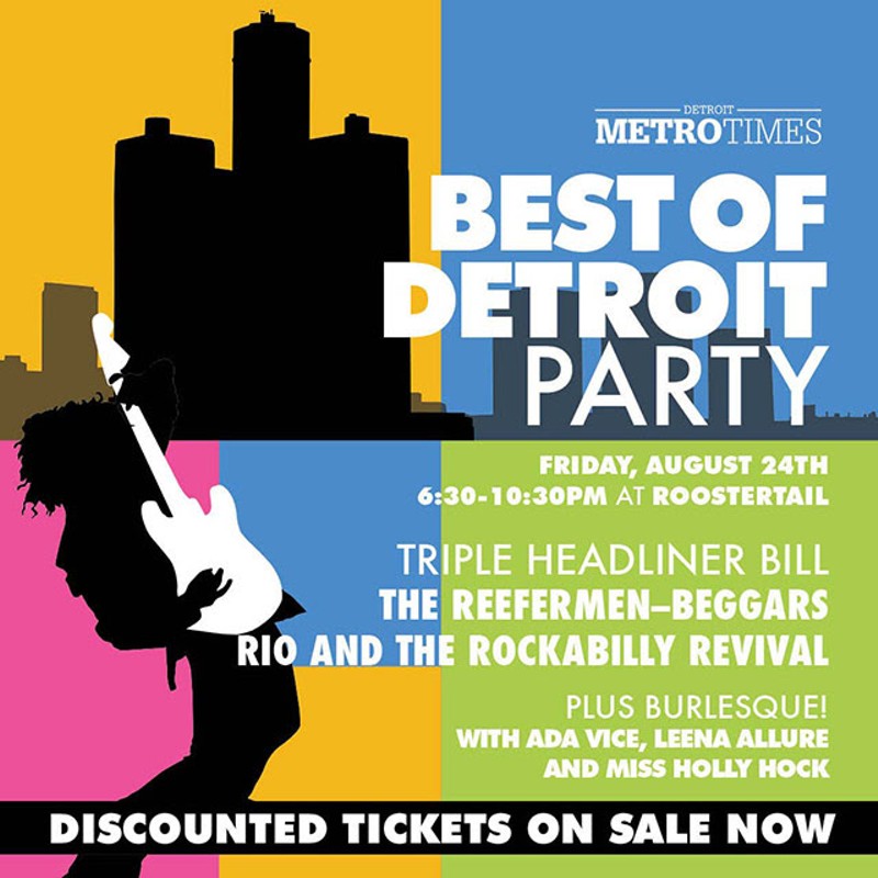 Details announced for Metro Times' Best of Detroit party