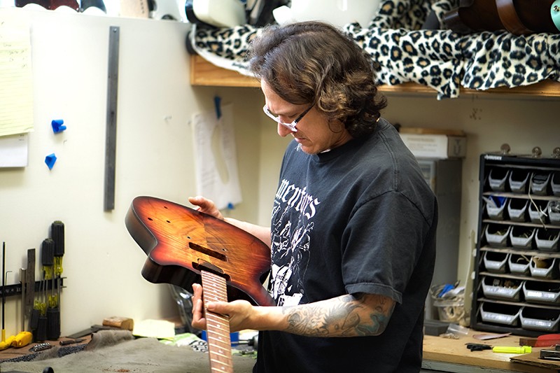 How Echopark guitars moved from the West Coast to set up shop in Detroit