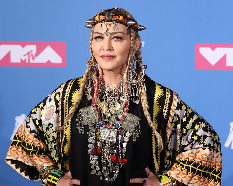 Madonna at the 2018 MTV Video Music Awards. - JStone / Shutterstock.com