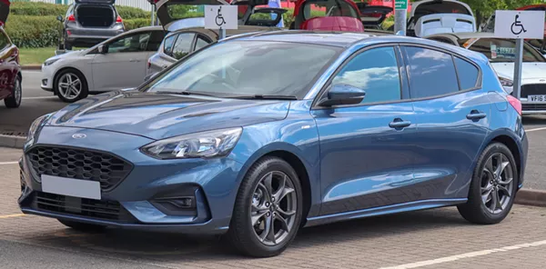 2018 Ford Focus. - Vauxford, Wikimedia Creative Commons