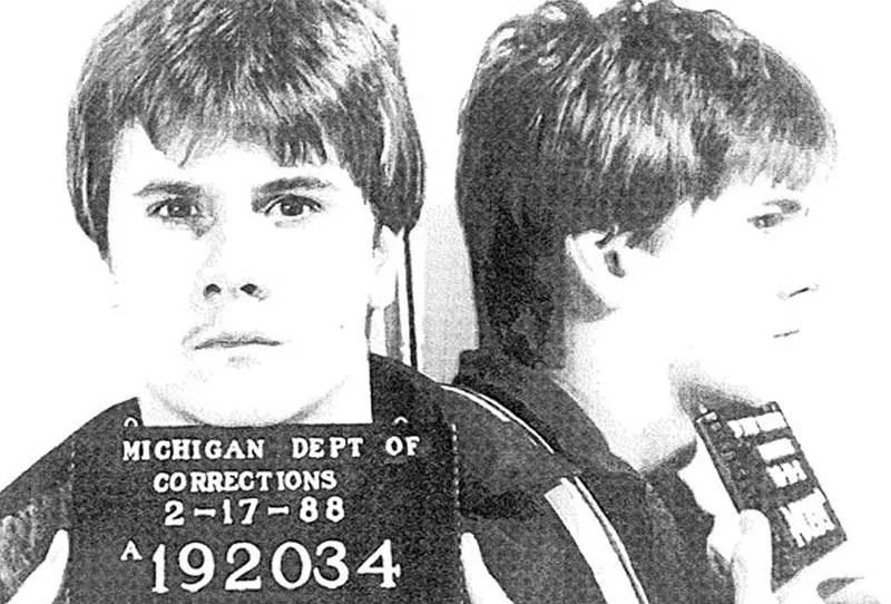 Richard Wershe Jr.’s mugshot. - Courtesy of the Michigan Department of Corrections