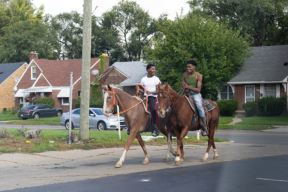 Speed Miller shares the peace he’s found in horses with Detroit’s children
