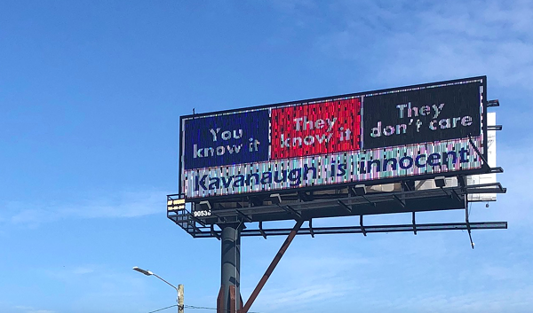 We talked to the guy who put a 'Kavanaugh is innocent' billboard in Detroit
