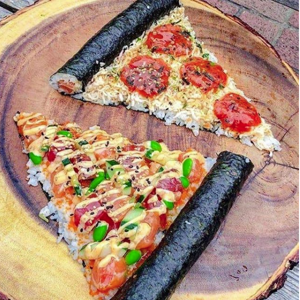 Detroit will soon be getting sushi pizza – because of course it is