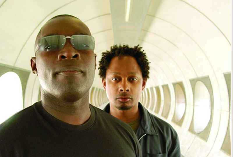 Kevin Saunderson and Derrick May. - Doug Coombe
