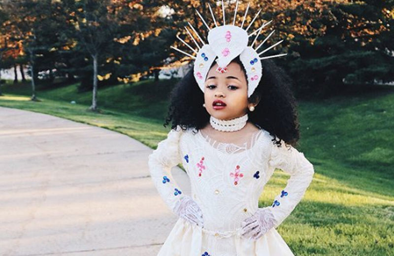 This Detroit girl nailed Cardi B's Met Gala look