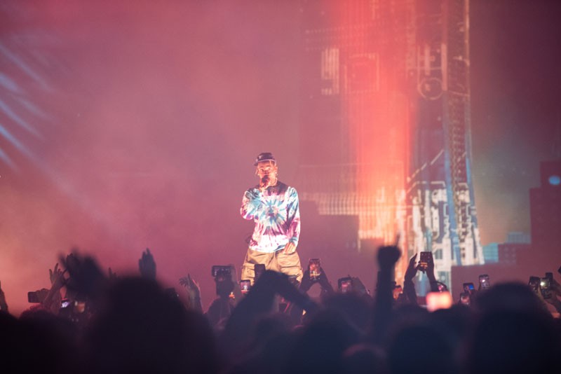 Travis Scott's over-the-top Detroit show was still all about the music