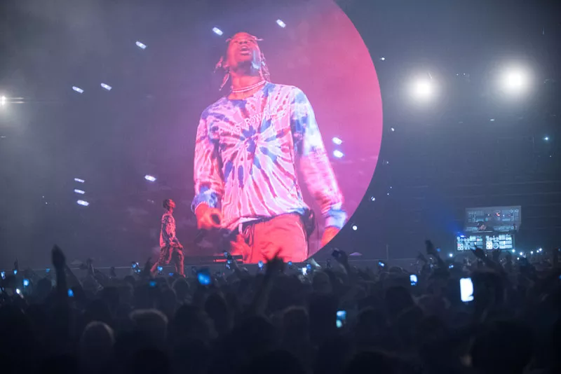 Travis Scott's over-the-top Detroit show was still all about the music