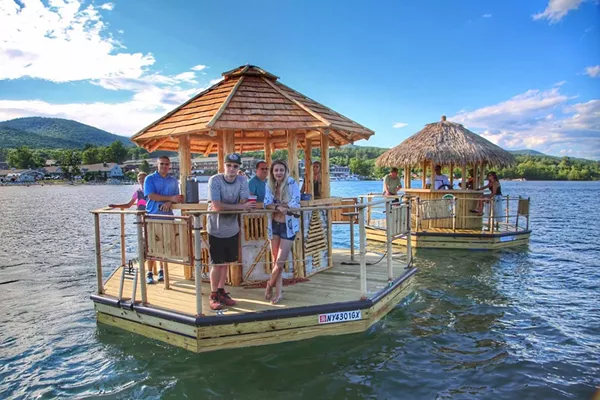 Move over pedal pubs, floating tiki bars are coming to the Detroit River this summer