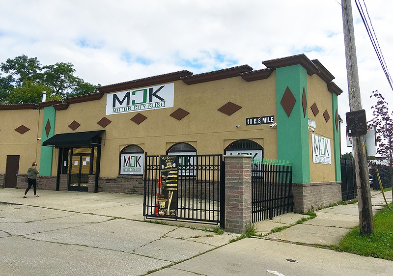 Motor City Kush is one of less than a dozen medical marijuana provisioning centers still open in Detroit following a state licensing crackdown. - LEE DEVITO