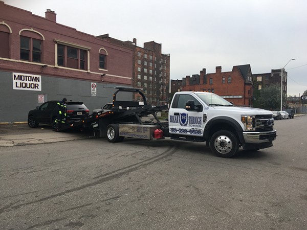Detroit's Breakthrough Towing doesn't have a license to operate