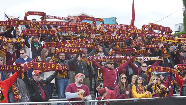 Will Detroit City FC smoke the Green? - PHOTO BY ANDREW ERDMANS