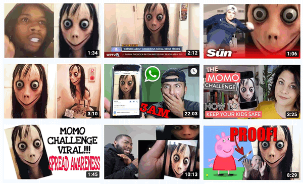 The 'Momo Challenge' isn't real, but you should be afraid of kids YouTube