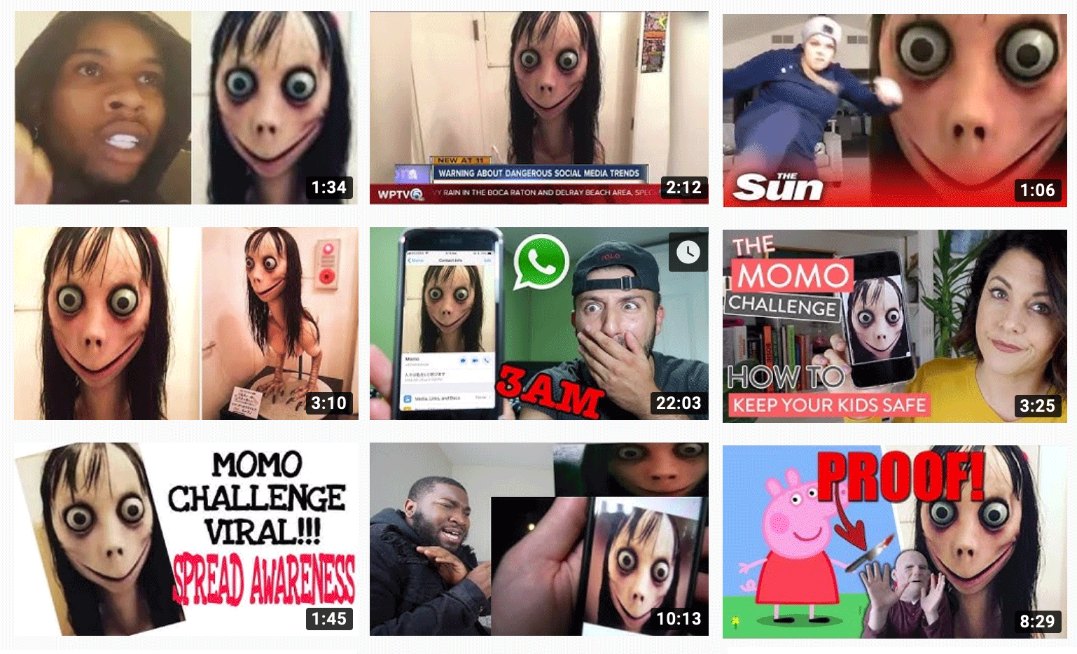 The 'Momo Challenge' isn't real, but you should be afraid of kids YouTube