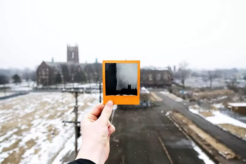 Detroit Polaroids get super sized for 'Larger Than Life' at Tangent Gallery