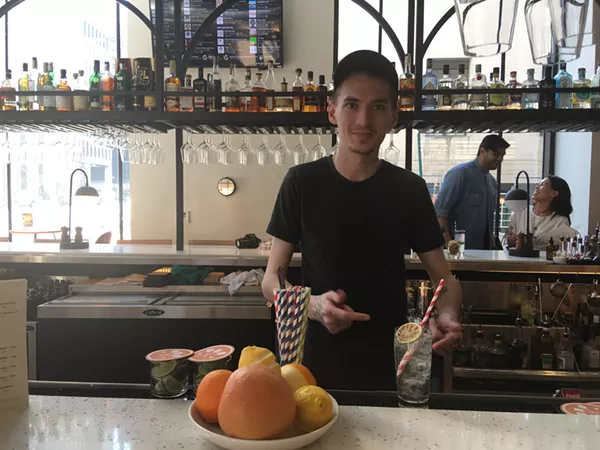 Magpie bar manager Marlowe Johnson. - Lee DeVito