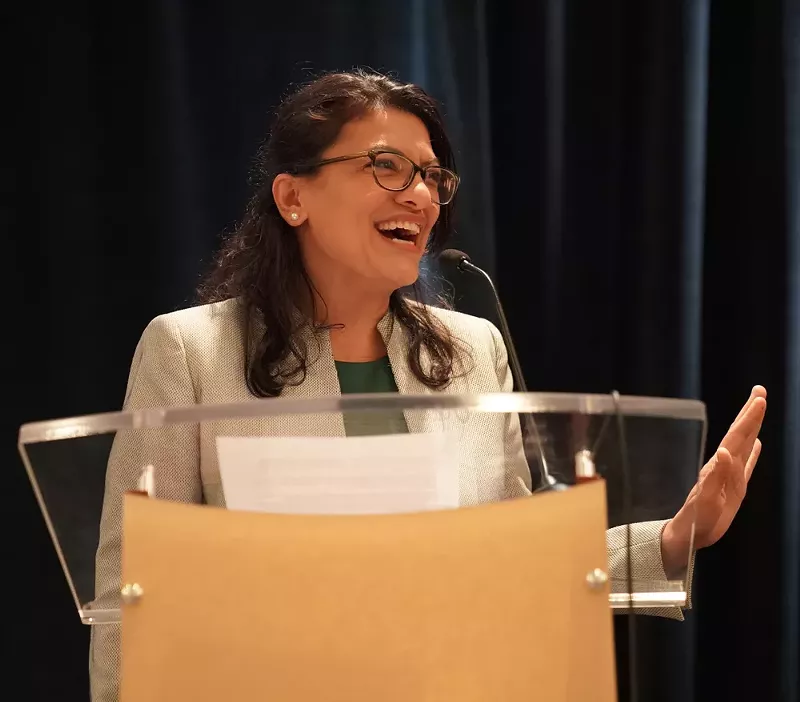 Rashida Tlaib. - Shutterstock