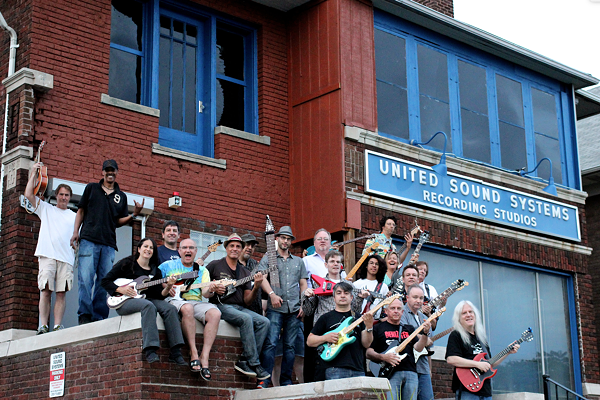 Mobile guitar project Tilted Axes returns to Detroit with trio of events