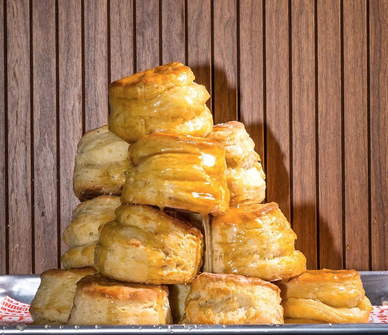 Biscuits from Penny Red's. - Penny Red's Facebook