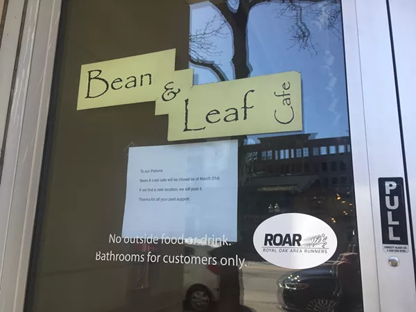 Royal Oak's Bean & Leaf Cafe abruptly closed, the latest to do so in a changing city
