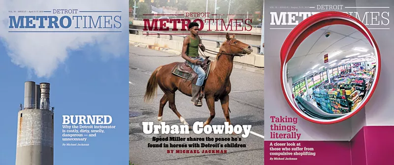Michael Jackman reps Metro Times at the Society of Professional Journalists Awards