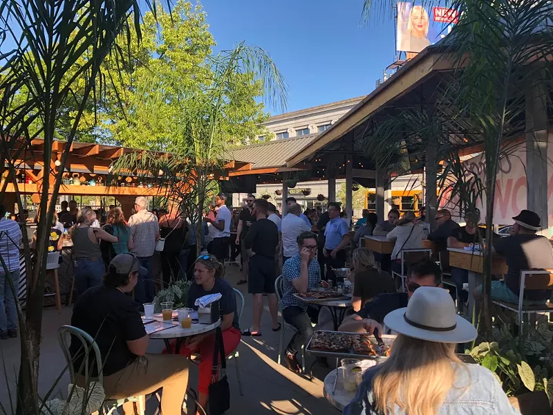 The more things change, the more some things stay the same — the best patio in Ferndale is back. - COURTESY OF COMO’S