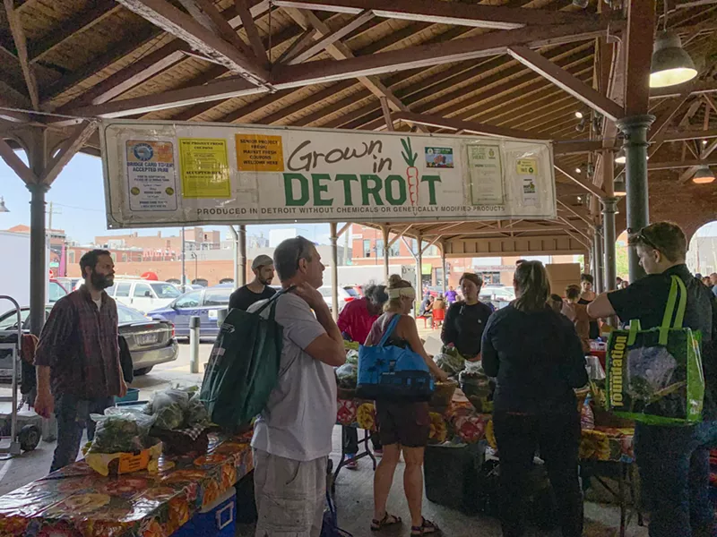 Grown in Detroit's Eastern Market Detroit. - Tom Perins