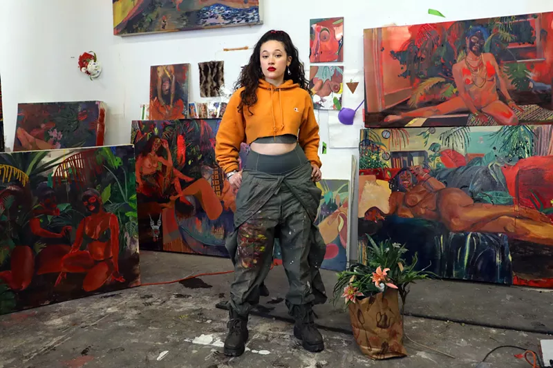 Gisela McDaniel confronts sexual trauma and inspires empowerment in striking exhibition at Playground Detroit