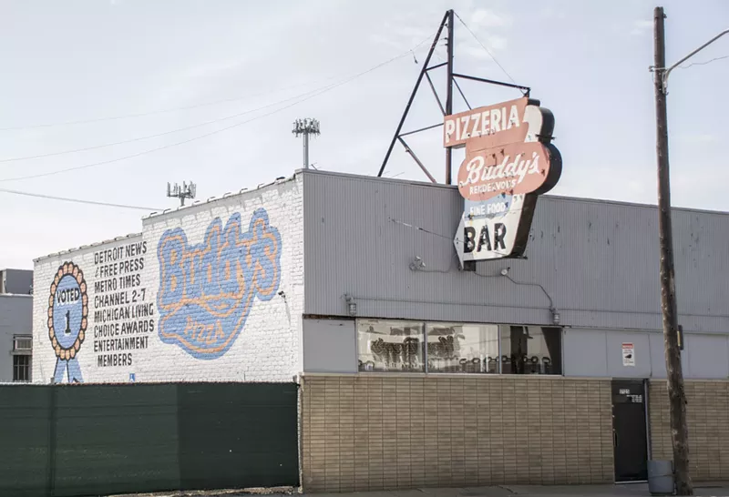 The original Buddy's location at 17125 Conant St., Detroit. - Courtesy of Franco PR