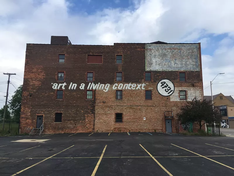 Former arts incubator at 4731 Grand River Ave. - Lee DeVito