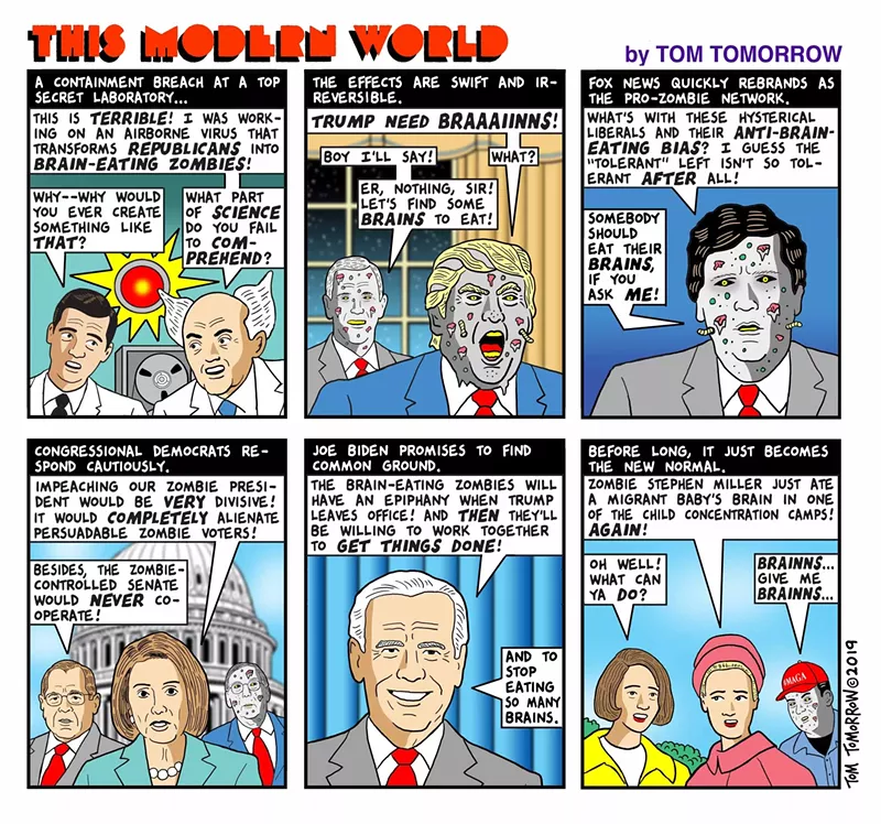 Comics: The Brain-Eating Zombie Party