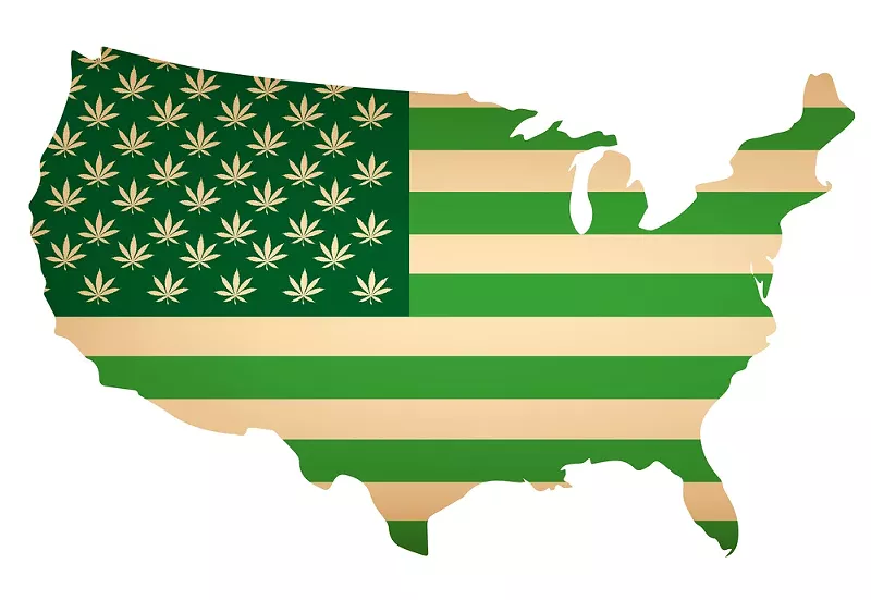 Know your states: This is where recreational marijuana is legal in North America