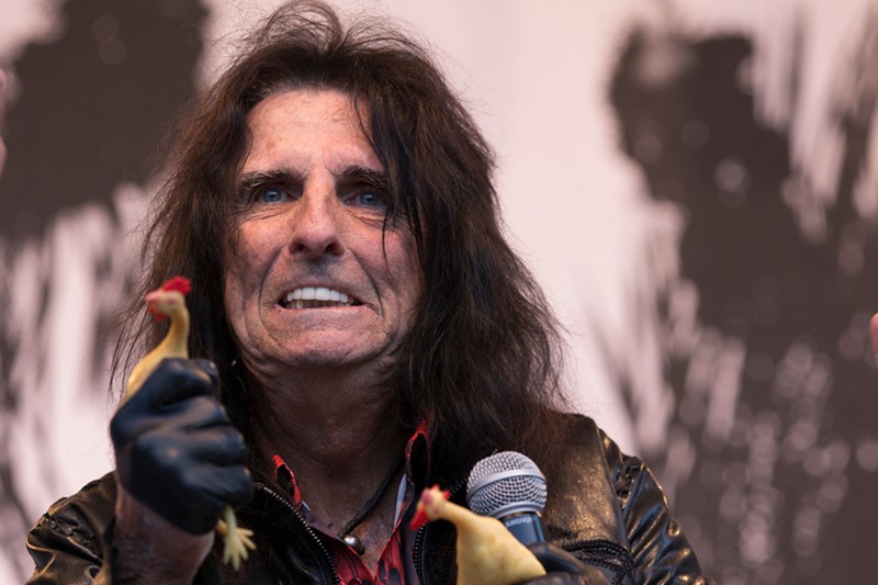 Alice Cooper teams up with Halestorm for delightfully demonic rock 'n' roll at DTE Energy Music Theatre