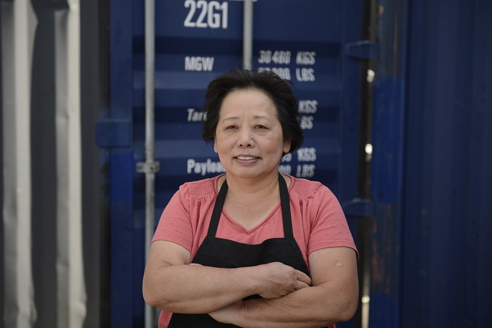 Chef Genevive Vang at Detroit Shipping Company’s Bangkok 96 Street Food. - JERILYN JORDAN