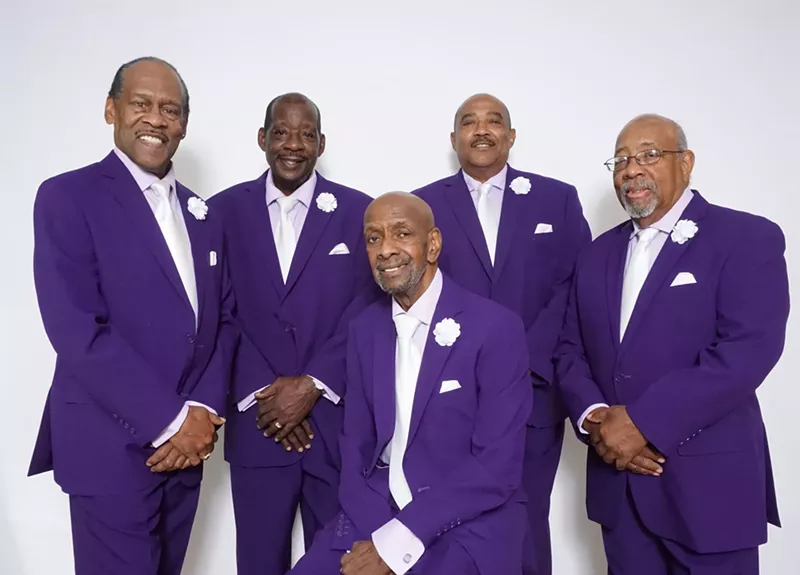 The Contours. - Courtesy of Motown Legends Management