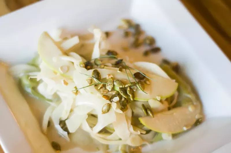 Fennel salad. - Tom Perkins