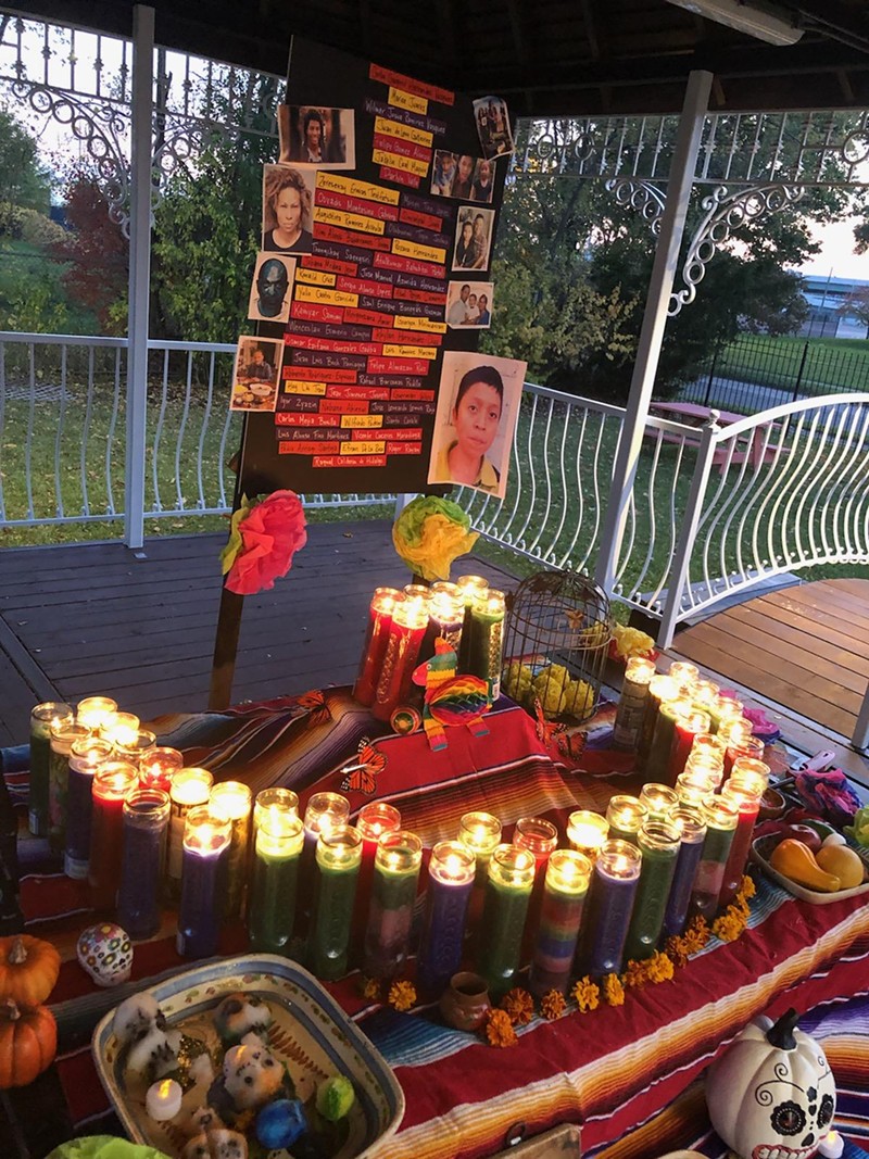 Detroit Day of the Dead ofrenda honors those who died in ICE custody