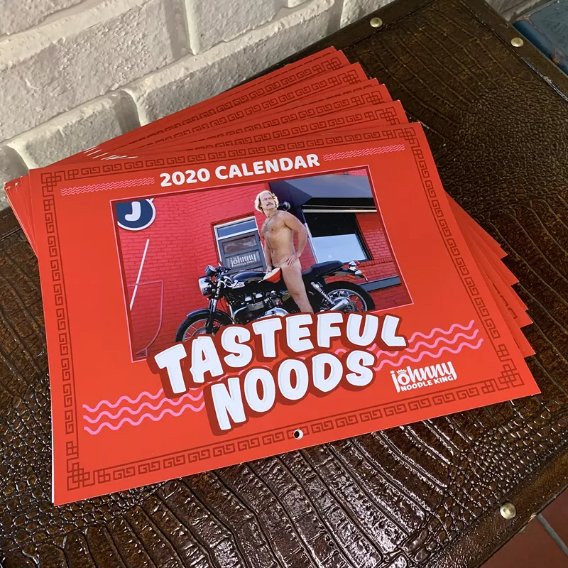 Detroit's Johnny Noodle King gets saucy with Tasteful Noods calendar to