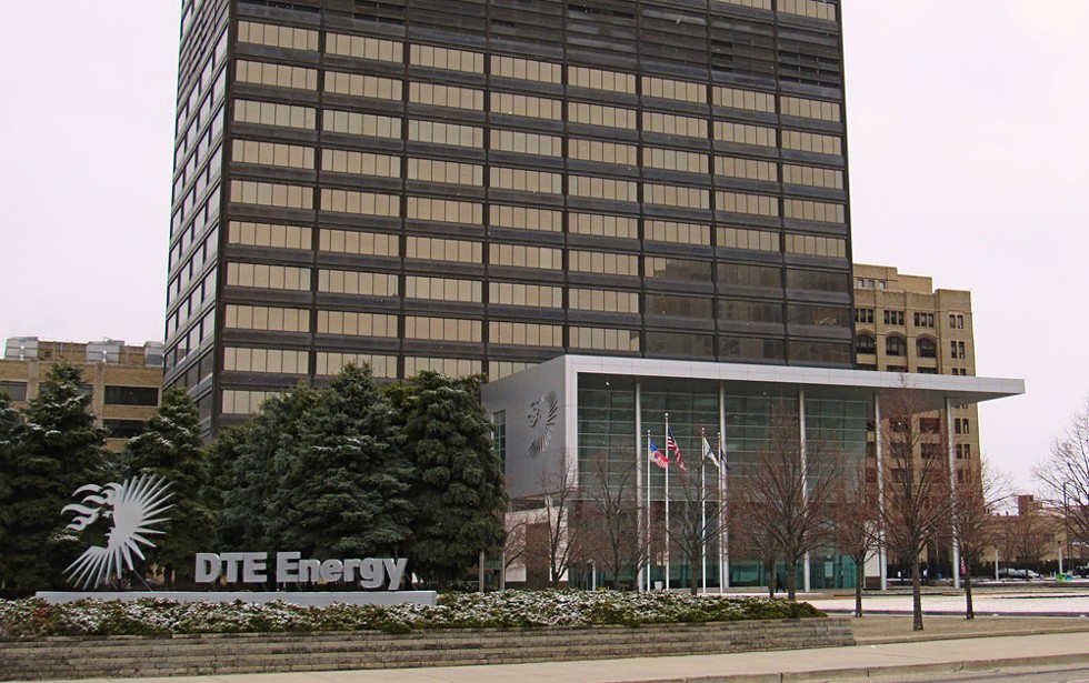 DTE Energy's downtown Detroit headquarters. - DANIEL J. MACY / SHUTTERSTOCK.COM
