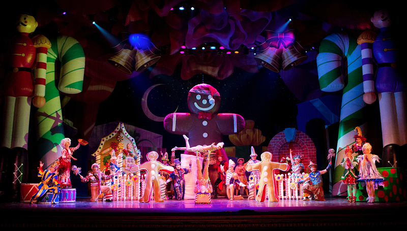 Take a trip down Candy Cane Lane with the return of Cirque Dreams Holidaze to Detroit's Fox Theatre