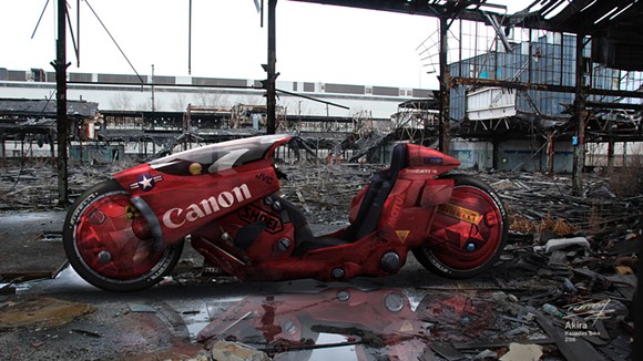 Design for a live-action Akira movie, (currently in development hell). - Courtesy photo