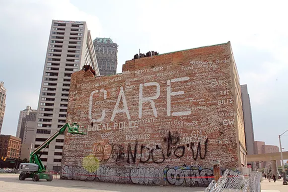 Owner of now-demolished 'CARE' building sues DEGC